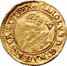 1 Crown - Charles I (Tower mint; 1st bust)