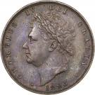 1 Farthing - George IV (2nd issue)