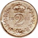 2 Pence - Victoria (3rd portrait; Maundy Coinage)