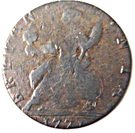 ½ Penny (Brutus Sextus - Britannia)