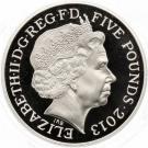 5 Pounds - Elizabeth II (Coronation Jubilee; Silver Proof)
