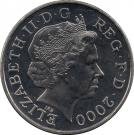 5 Pounds - Elizabeth II (4th portrait; Queen Mother)