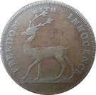 ½ Penny (Middlesex - Freedom with innocence / Rule Britannia)