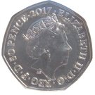 50 Pence - Elizabeth II (5th portrait; Tom Kitten)