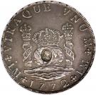 8 Reales - George III (Countermarked Coinage)