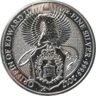 5 Pounds - Elizabeth II (2 oz Fine Silver; Griffin of Edward III)