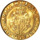 ½ Sovereign - Edward VI (2nd period; crowned bust)