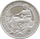 50 Pence - Elizabeth II (4th portrait; 1/4 oz Fine Silver)