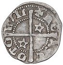½ Penny - David II (1st Coinage, 1st Issue)