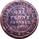 1 Penny (Newcastle On Tyne - Bewicke Main Colliery)