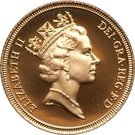 1 Sovereign - Elizabeth II (3rd portrait; Gold Proof)
