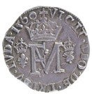 ½ Testoon  - Mary I (2nd Period, Type II)