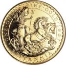 100 Pounds - Elizabeth II (3rd portrait; 1 oz Fine Gold)