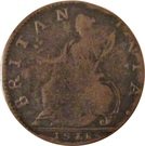 ½ Penny (George Rules - Britannia Isles)