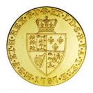 ½ Guinea - George III