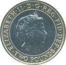 2 Pounds - Elizabeth II (4th portrait; World War I)