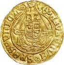 ½ Angel - Henry VIII (3rd coinage)