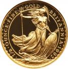 50 Pounds - Elizabeth II (3rd portrait; 1/2 oz Fine Gold)