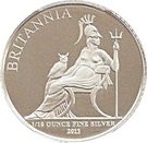 20 Pence - Elizabeth II (4th portrait; 1/10 oz Fine Silver)