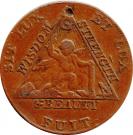 ½ Penny (Middlesex - Freemasons)
