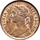 1 Farthing - Victoria (2nd portrait)