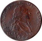 ½ Penny (Middlesex - National Series / Duke of York)