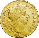 1 Guinea - Charles II (4th bust)
