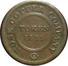 1 Penny (Birmingham - Rose Copper Company)