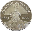 5 Pounds - Elizabeth II (Horatio Nelson; Silver Proof)