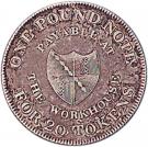 1 Shilling (Warwickshire - Birmingham / Workhouse)