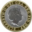 2 Pounds - Elizabeth II (Marconi Telegraph; Silver Proof)