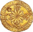 1 Unicorn - James V (1st Coinage, Countermarked Coinage)