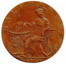 ½ Penny (Norfolk – Norwich / R. Campin)