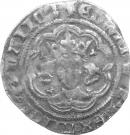 ½ Groat - Edward III (Post-treaty period)