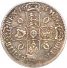 1 Crown - Charles II (4th portrait; Guinea mint)