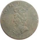 ½ Penny (Romulus - Virtvs Nunq Deficit)