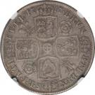 ½ Crown - George I