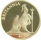 1 Pound - Elizabeth II (4th portrait; 1/20 oz Fine Gold)