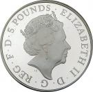 5 Pounds - Elizabeth II (Royal Birthday; Silver Proof)