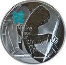 5 Pounds - Elizabeth II (Isaac Newton; Silver Proof)