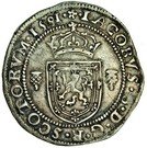 Balance ½ Merk - James VI (6th Coinage)