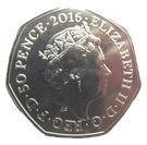 50 Pence - Elizabeth II (5th portrait; Jemima Puddle-Duck)