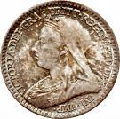 1 Penny - Victoria (3rd portrait; Maundy Coinage)