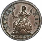 1 Farthing - Anne