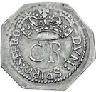 1 Shilling - Charles II (Pontefract siege coinage)