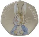 50 Pence - Elizabeth II (Peter Rabbit; Silver Proof)