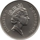 10 Pence - Elizabeth II (3rd portrait; large type, Set issue)