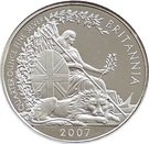 50 Pence - Elizabeth II (4th portrait; 1/4 oz Fine Silver)