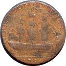 ½ Penny (Hampshire - Emsworth / Earl Howe)