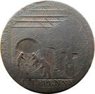 ½ Penny (Carmarthenshire - Carmarthen / I. Morgan)